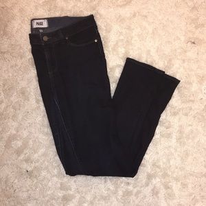 Paige straight leg denim